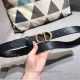 Perfect Replica CD Black Leather Belt For Women - Bronze Buckle (6)_th.jpg